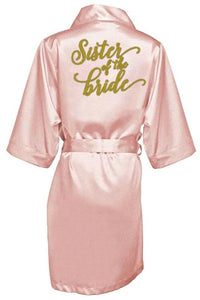 sexy Burgundy robe bride kimono satin robe women Bathrobe wedding robe sister mother of the bride groom bridesmaid robes