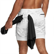 Load image into Gallery viewer, 2020 Summer Running Shorts Men 2 in 1 Sports Jogging Fitness Shorts Training Quick Dry Mens Gym Men Shorts Sport gym Short Pants