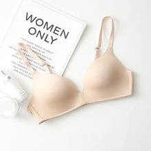Charger l&#39;image dans la galerie, Seamless Bras for Women Push Up Bras No Wire Brassiere A B Cup Underwear Sexy Bra Three Quarters(3/4 Cup)  Lingerie