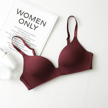 Charger l&#39;image dans la galerie, Seamless Bras for Women Push Up Bras No Wire Brassiere A B Cup Underwear Sexy Bra Three Quarters(3/4 Cup)  Lingerie