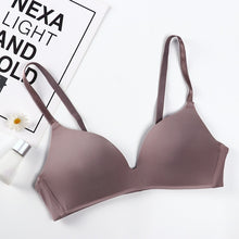 Charger l&#39;image dans la galerie, Seamless Bras for Women Push Up Bras No Wire Brassiere A B Cup Underwear Sexy Bra Three Quarters(3/4 Cup)  Lingerie