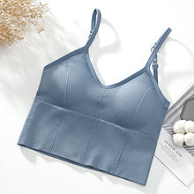 Load image into Gallery viewer, U-shaped Back Bra Tube Top Women Crop Top Daisy Pattern Sexy Lingerie Bra Sports Fashion Street Top