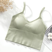 Load image into Gallery viewer, U-shaped Back Bra Tube Top Women Crop Top Daisy Pattern Sexy Lingerie Bra Sports Fashion Street Top