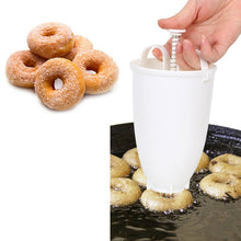 Charger l&#39;image dans la galerie, Donut Mould Easy Fast Portable Donut Maker Manual Waffle Dispenser Doughnut Machine Arabic Waffle Plastic Lightweight Deep Fry