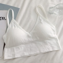 Charger l&#39;image dans la galerie, Women Sexy Crop Tops Bra Tube Top Female Streetwear Sleeveless Seamless Sports Bra Crop Camis Top Tee Bandeau Top Basic Tank