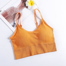 Charger l&#39;image dans la galerie, Women Sexy Crop Tops Bra Tube Top Female Streetwear Sleeveless Seamless Sports Bra Crop Camis Top Tee Bandeau Top Basic Tank