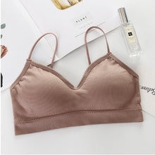 Charger l&#39;image dans la galerie, Women Sexy Crop Tops Bra Tube Top Female Streetwear Sleeveless Seamless Sports Bra Crop Camis Top Tee Bandeau Top Basic Tank