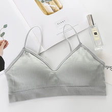 Charger l&#39;image dans la galerie, Women Sexy Crop Tops Bra Tube Top Female Streetwear Sleeveless Seamless Sports Bra Crop Camis Top Tee Bandeau Top Basic Tank