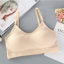 Charger l&#39;image dans la galerie, Women Sexy Crop Tops Bra Tube Top Female Streetwear Sleeveless Seamless Sports Bra Crop Camis Top Tee Bandeau Top Basic Tank