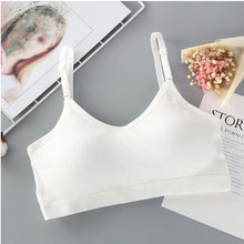 Charger l&#39;image dans la galerie, Women Sexy Crop Tops Bra Tube Top Female Streetwear Sleeveless Seamless Sports Bra Crop Camis Top Tee Bandeau Top Basic Tank