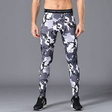 Charger l&#39;image dans la galerie, Running Compression Pants Camouflage Men Leggings Tights Basketball Yoga Gym Training Fitness Sports Wear Jogging Soccer Trouser