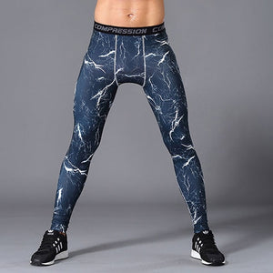 Running Compression Pants Camouflage Men Leggings Tights Basketball Yoga Gym Training Fitness Sports Wear Jogging Soccer Trouser