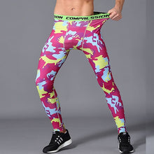 Charger l&#39;image dans la galerie, Running Compression Pants Camouflage Men Leggings Tights Basketball Yoga Gym Training Fitness Sports Wear Jogging Soccer Trouser