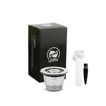 Charger l&#39;image dans la galerie, ICafilasFor Nespresso Reutilisable Inox 2 In 1 Usage  Refillable Capsule Crema Espresso Reusable Refillable Nespresso