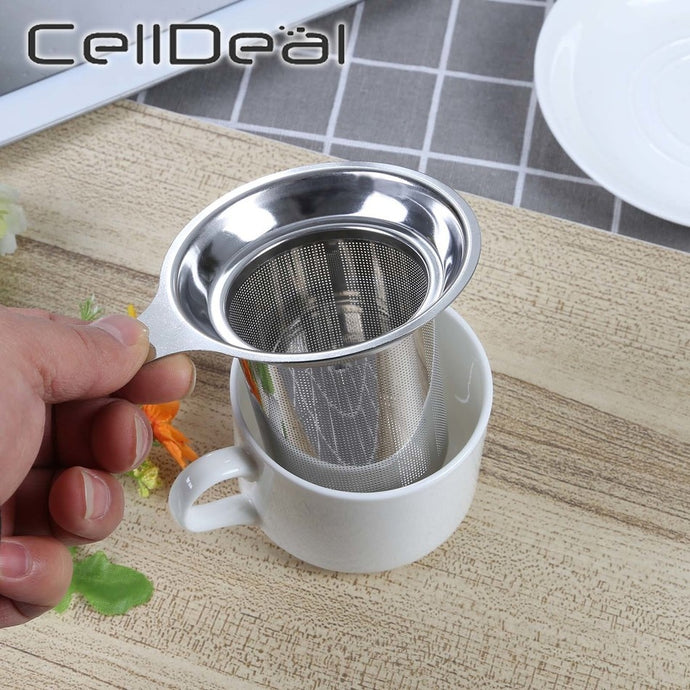 304 Stainless Steel Reusable Tea Infuser, Tea Strainer, Loose Tea, Leaf, Spice