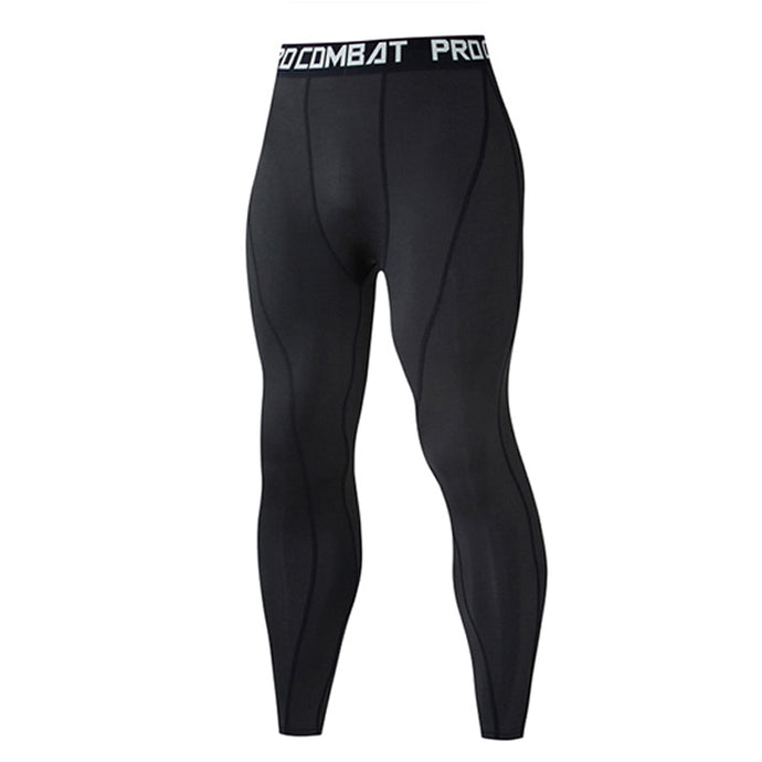 Thermal Pants Leggings Tights Compression MMA Tactics Long Johns Underwear Solid Color Quick-drying Track Suit Men Sportswear