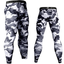 Charger l&#39;image dans la galerie, Thermal Pants Leggings Tights Compression MMA Tactics Long Johns Underwear Solid Color Quick-drying Track Suit Men Sportswear