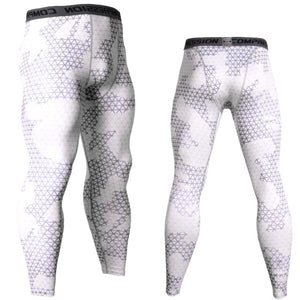 Thermal Pants Leggings Tights Compression MMA Tactics Long Johns Underwear Solid Color Quick-drying Track Suit Men Sportswear