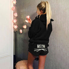 Load image into Gallery viewer, Plus size Women&#39;s Pajama Sets Autumn Winter Flannel Cartoon Warm Pyjamas Animal Sleepwear Cat Cute Female Fashion Girls Homewear