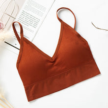 Load image into Gallery viewer, Women Sexy Crop Tops Tube Top Female Streetwear Sleeveless Camis Seamless Sports Lingerie Tee Bra Crop Top Bandeau Top Tank