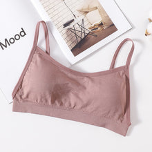 Load image into Gallery viewer, Women Sexy Crop Tops Tube Top Female Streetwear Sleeveless Camis Seamless Sports Lingerie Tee Bra Crop Top Bandeau Top Tank