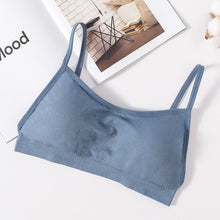 Load image into Gallery viewer, Women Sexy Crop Tops Tube Top Female Streetwear Sleeveless Camis Seamless Sports Lingerie Tee Bra Crop Top Bandeau Top Tank