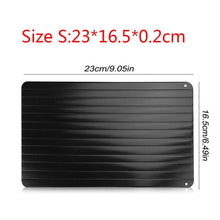 Load image into Gallery viewer, Meijuner Fast Defrosting Tray Thaw Frozen Food Meat Fruit Quick Defrosting Plate Board Defrost Kitchen Gadget Tool