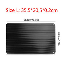 Load image into Gallery viewer, Meijuner Fast Defrosting Tray Thaw Frozen Food Meat Fruit Quick Defrosting Plate Board Defrost Kitchen Gadget Tool