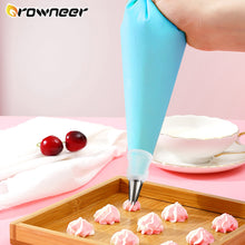 Charger l&#39;image dans la galerie, 8pcs Silk Flower Tool Fondant Baking Pastry Bag Nozzle Set Stainless Steel Icing Cream Tips Reusable Kitchen DIY Cake Decoration