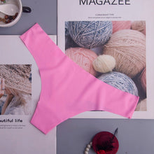 Charger l&#39;image dans la galerie, Hot Silk Sexy Women Thongs g string Seamless Panties Female Underwear Tanga Panties Low-Rise Lingerie Panty Intimates 1pcs ac125