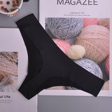 Charger l&#39;image dans la galerie, Hot Silk Sexy Women Thongs g string Seamless Panties Female Underwear Tanga Panties Low-Rise Lingerie Panty Intimates 1pcs ac125