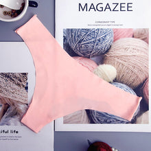 Charger l&#39;image dans la galerie, Hot Silk Sexy Women Thongs g string Seamless Panties Female Underwear Tanga Panties Low-Rise Lingerie Panty Intimates 1pcs ac125