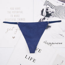Charger l&#39;image dans la galerie, Hot Silk Sexy Women Thongs g string Seamless Panties Female Underwear Tanga Panties Low-Rise Lingerie Panty Intimates 1pcs ac125