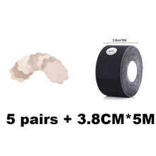 Charger l&#39;image dans la galerie, 1 Roll 5M Women Breast Nipple Covers Push Up Bra Body Invisible Breast Lift Tape Adhesive Bras Intimates Sexy Bralette Pasties