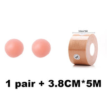 Charger l&#39;image dans la galerie, 1 Roll 5M Women Breast Nipple Covers Push Up Bra Body Invisible Breast Lift Tape Adhesive Bras Intimates Sexy Bralette Pasties