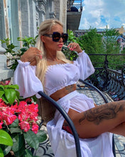 Charger l&#39;image dans la galerie, 2021 Bikini Beach Cover Up Women Summer Ladies Bathing Suit Two Piece Dress Swimwear Swimsuit