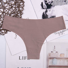 Charger l&#39;image dans la galerie, Hot Silk Sexy Women Thongs g string Seamless Panties Female Underwear Tanga Panties Low-Rise Lingerie Panty Intimates 1pcs ac125