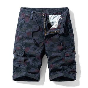 Pantalones cortos Cargo tácticos de camuflaje para hombre