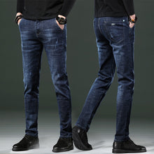 Charger l&#39;image dans la galerie, 2021 new men&#39;s jeans spring and autumn pants trendy casual trousers