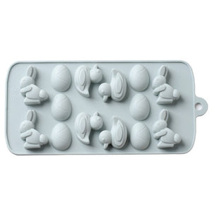 Multi-Purpose Cute Little Dinosaur Silicone Chocolate, Ice, Soft Candy Mold DIY Kitchen Mold Tool