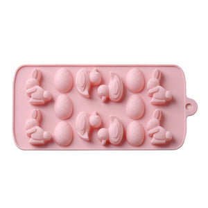 Multi-Purpose Cute Little Dinosaur Silicone Chocolate, Ice, Soft Candy Mold DIY Kitchen Mold Tool