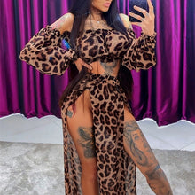 Load image into Gallery viewer, OMKAGI Cover Ups Beach Dress Bikini Solid Sexy Mech Bathing Suit Two Pieces Dress Robe Pareo Swimsuit Cover Ups Beach Tunic