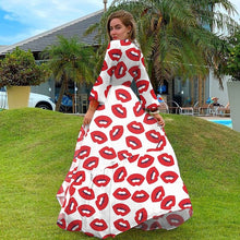 Cargar imagen en el visor de la galería, Vestido de playa 2021, Bikini tipo pareo, traje de baño estampado, Kimono para mujer, túnica de talla grande, traje de baño Sexy de manga larga, pareos