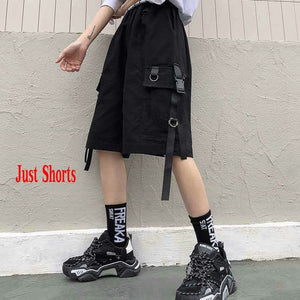 2021 pantalones cortos sólidos para hombre, pantalones cortos de playa de verano para hombre, cintas negras, ropa informal estilo Hip Hop, ropa deportiva informal para hombre, pantalones cortos para hombre