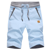 Cargar imagen en el visor de la galería, Envío de la gota 2021 verano sólido pantalones cortos casuales hombres cargo pantalones cortos de talla grande 4XL pantalones cortos de playa M-4XL AYG36