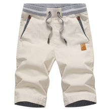 Cargar imagen en el visor de la galería, Envío de la gota 2021 verano sólido pantalones cortos casuales hombres cargo pantalones cortos de talla grande 4XL pantalones cortos de playa M-4XL AYG36