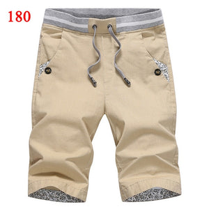Envío de la gota 2021 verano sólido pantalones cortos casuales hombres cargo pantalones cortos de talla grande 4XL pantalones cortos de playa M-4XL AYG36