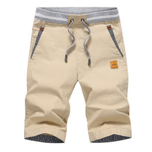 Cargar imagen en el visor de la galería, Envío de la gota 2021 verano sólido pantalones cortos casuales hombres cargo pantalones cortos de talla grande 4XL pantalones cortos de playa M-4XL AYG36
