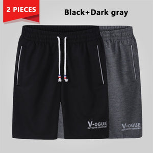 4PC Summer Shorts Men 2020 Casual Shorts Trunks Fitness Workout Beach Shorts Man Breathable Cotton Gym Short Trousers Sweatpants