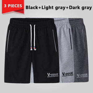 4PC Summer Shorts Men 2020 Casual Shorts Trunks Fitness Workout Beach Shorts Man Breathable Cotton Gym Short Trousers Sweatpants